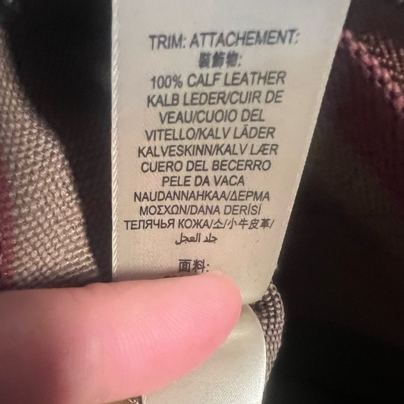 Burberry classic tottenham nova check plaid tote - Picture 12 of 13